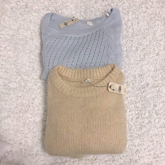 THREE BNWT garage knit sweaters bundle - Picture 1 of 5